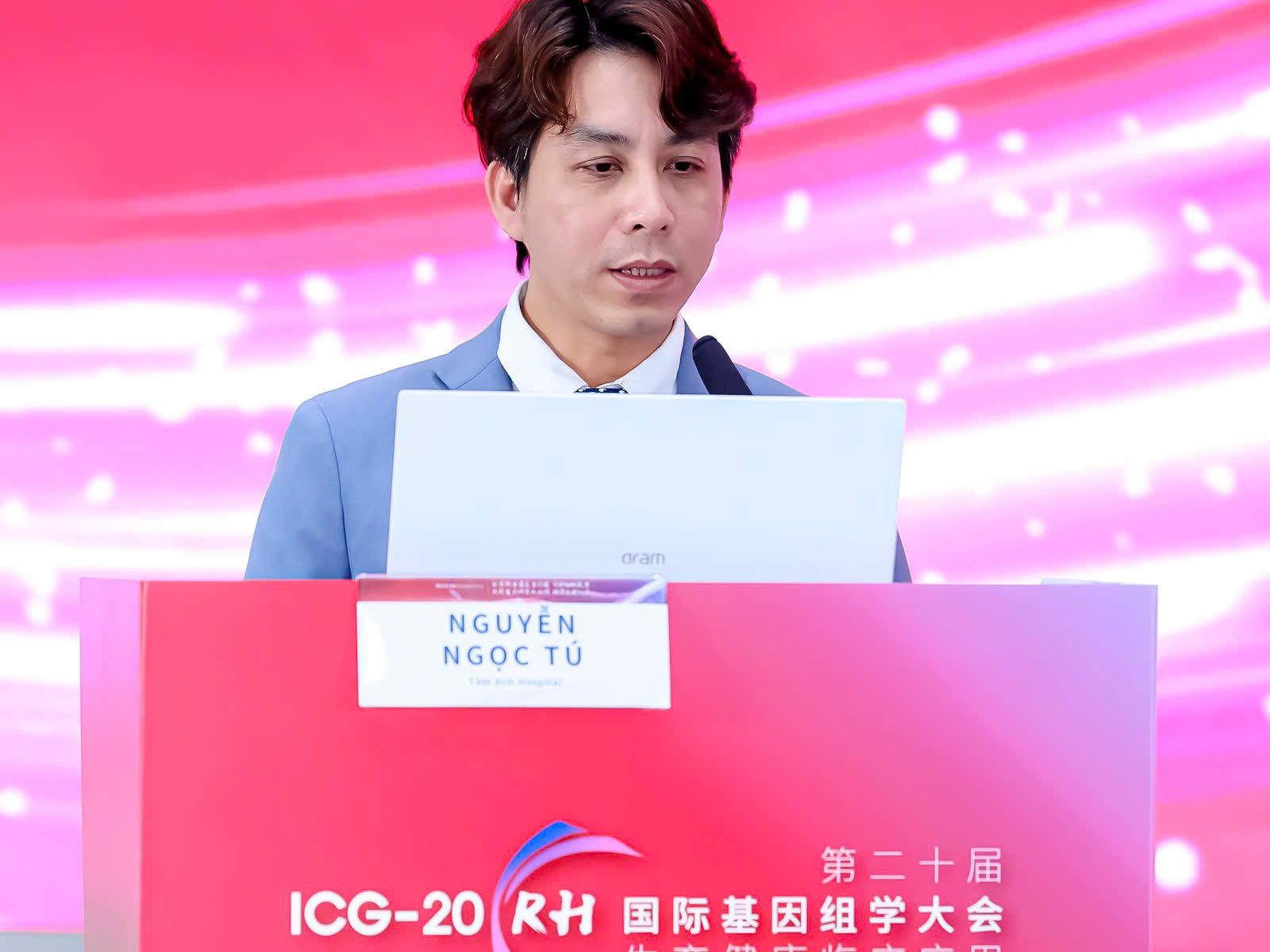 Bác sĩ Nguyễn Ngọc Tú chia sẻ trại một hội nghị