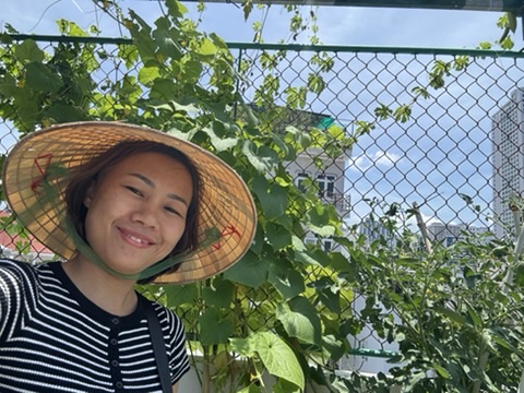 Nguyễn Thị Minh Tâm gắn bó với thiên nhiên – tư duy sống xanh và chăm sóc ra hoa sầu riêng bền vững