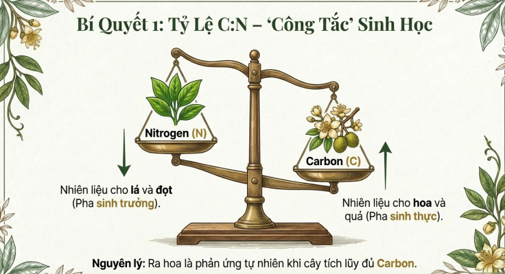 Cân bằng Carbon và Nitrogen trong sinh lý sầu riêng
