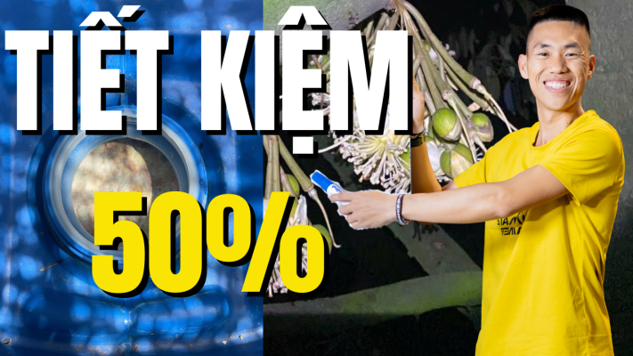 Tiết kiệm 50% chi phí khi xổ nhụy sầu riêng nhờ tự ủ phân vi sinh